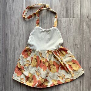 Handmade Upcycled Vintage Floral Pinafore Dress